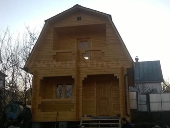 Дом из бруса 1861 6х6м