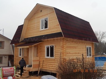 Дом из бревна 1766 6х8м