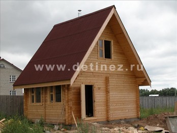 Баня из клееного бруса 1109