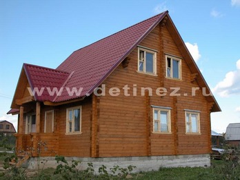 Дом из клееного бруса 144 8х8м