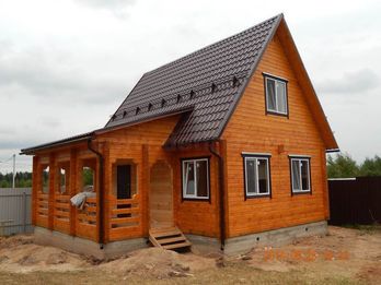 Дачный дом 2190 из бруса