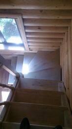 Деревянная лестница (фото 10)
