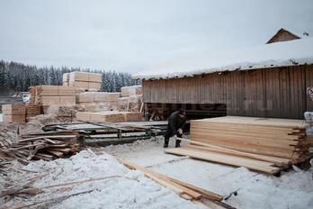Заготовка древесины - фото 11